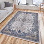 Conceptum Alfombra de Algodón 80 x 150 cm en Crema, Gris y Beige